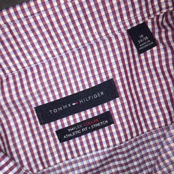 Tommy Hilfiger Athletic fit stretch button up - Picture 2 of 6